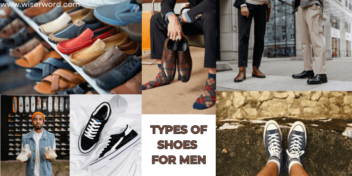 Shoe Types for Men - Wiser Word